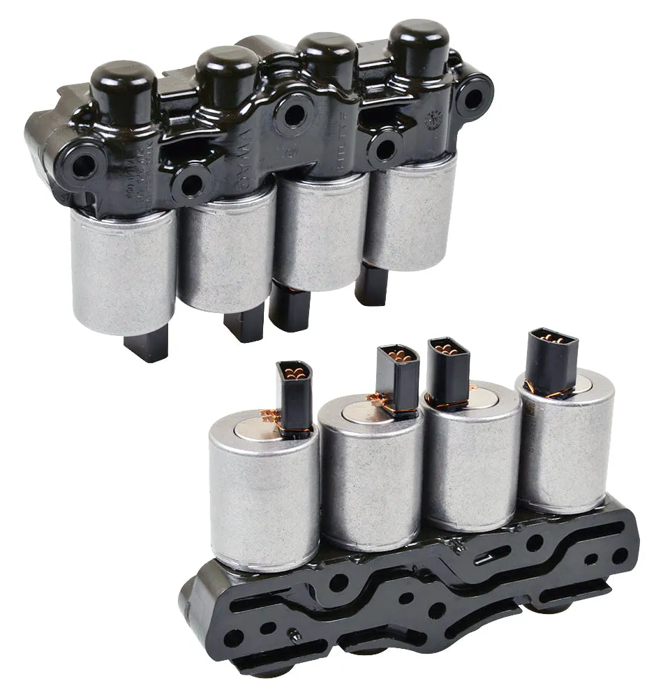 0AM Transmission Solenoids Pack Set Accumulate Housing For Audi VW Skoda Seat - #HJ-24011-HD