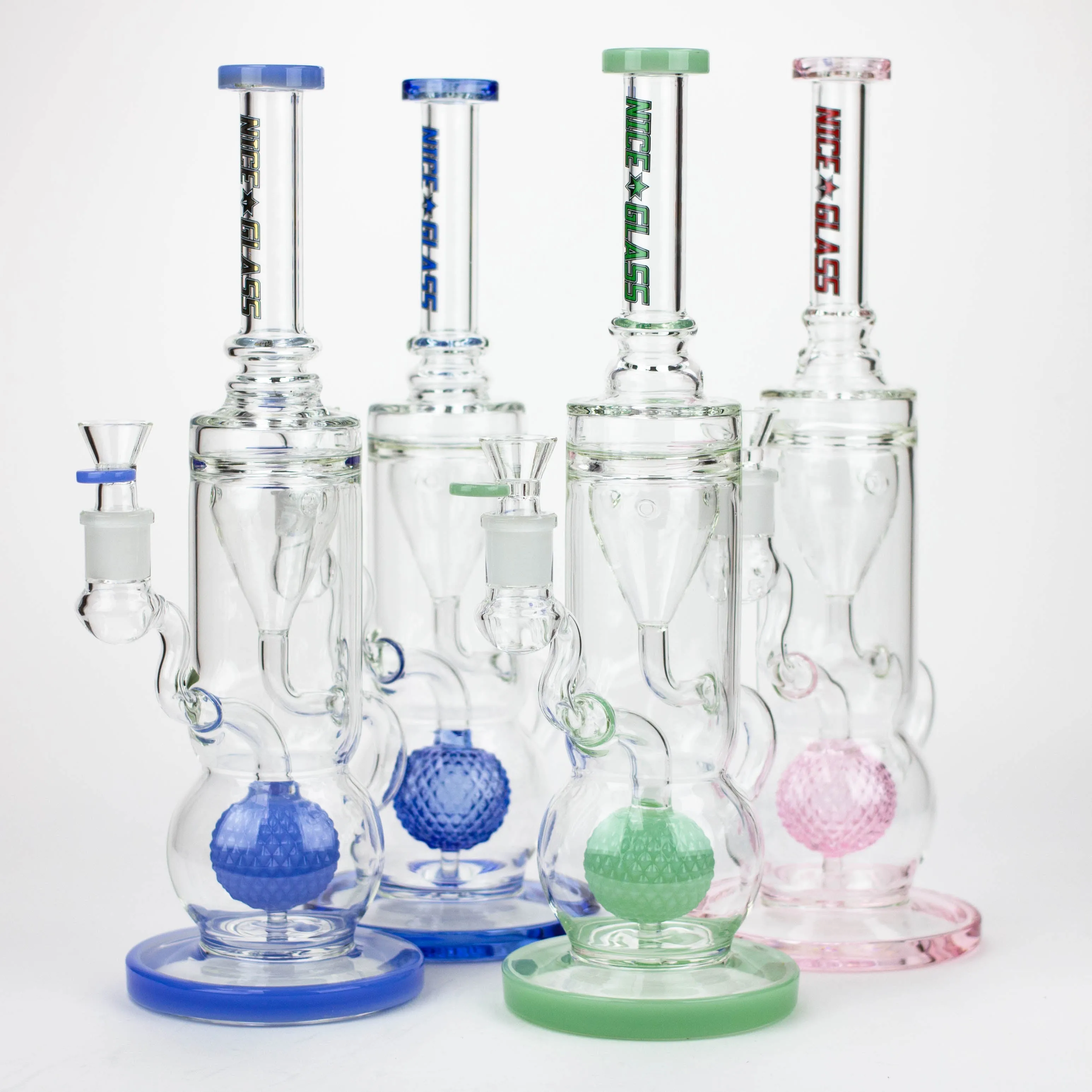 15 inch Textured Ball Incycler Rig