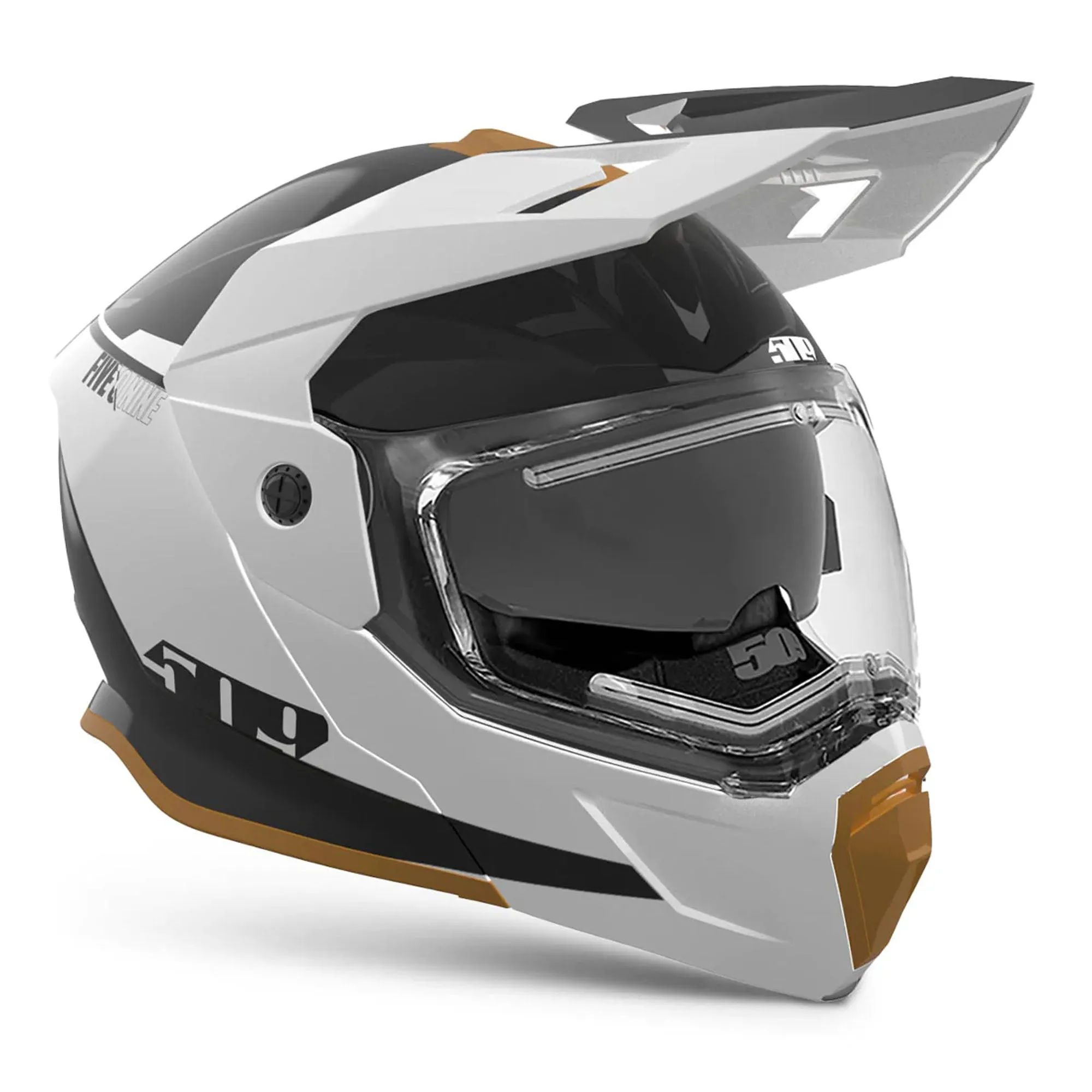 509  Delta R4 Ignite Snowmobile Helmet Fidlock Dual Electric Shield Storm Chaser FMVSS 218