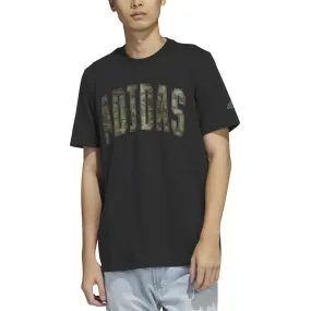 Adidas Mens Crewneck Camouflage T-Shirt