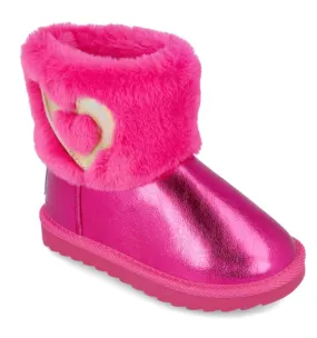 Agatha Ruiz de la Prada Fushia Pink Fur Fux Boot *Preorder