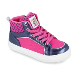 Agatha Ruiz de la Prada Navy & Fushia High Top Boot *Preorder