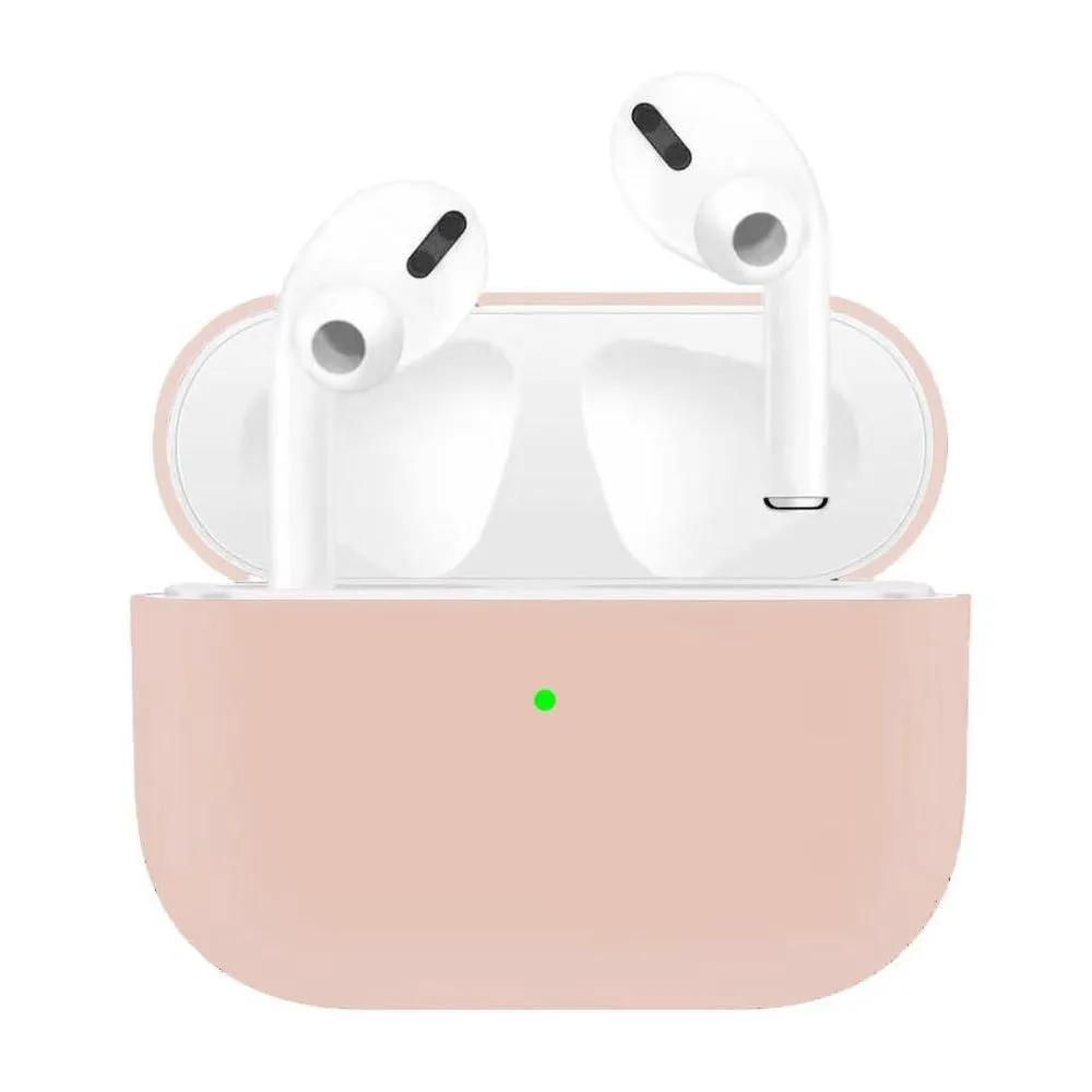 Apple Airpods Pro Ultra Tyndt Silikone Cover - Lyserød