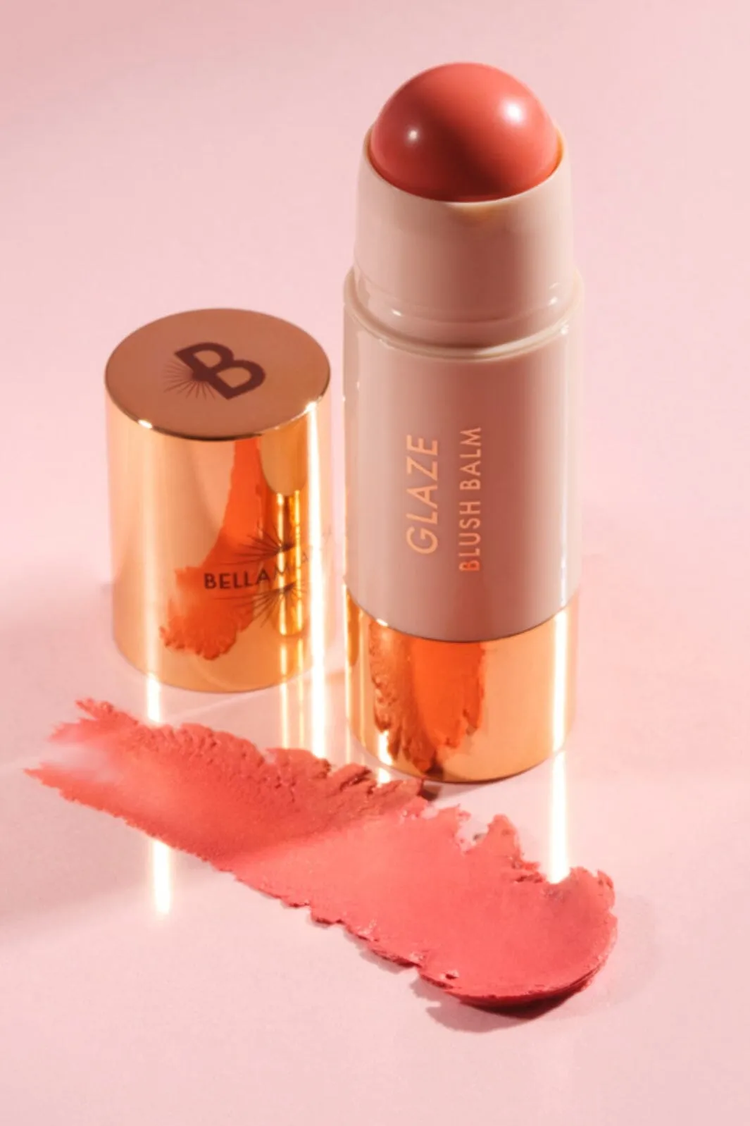 Bellamianta - Glaze Blush & Glow Balm – Apricot Crush -