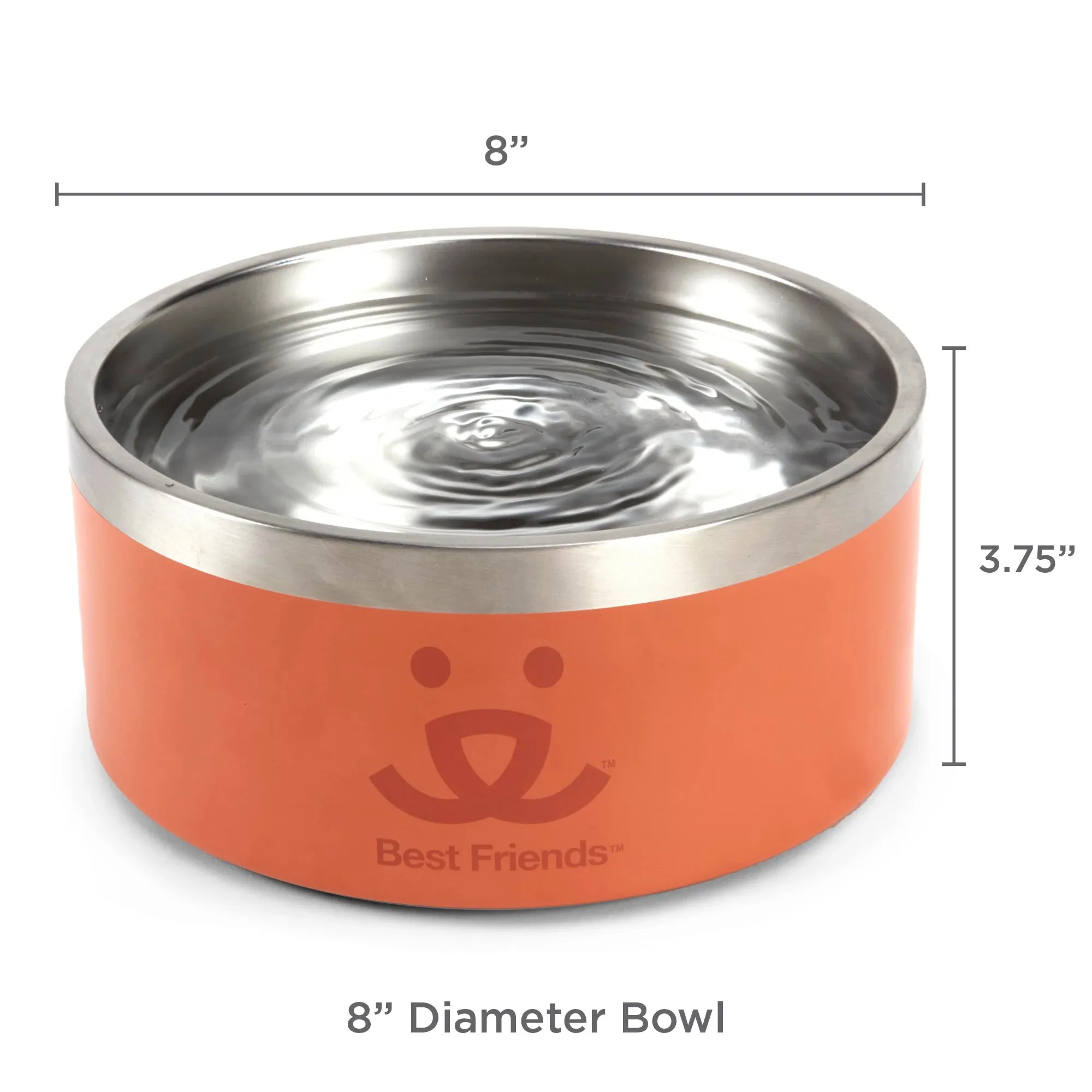 Best Friends Stainless Steel Bowl