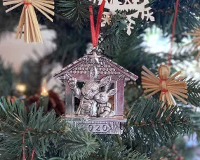 Bunny Annual Christmas Ornament