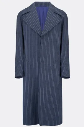 CAGNEY COAT IN BLUE STRIPE