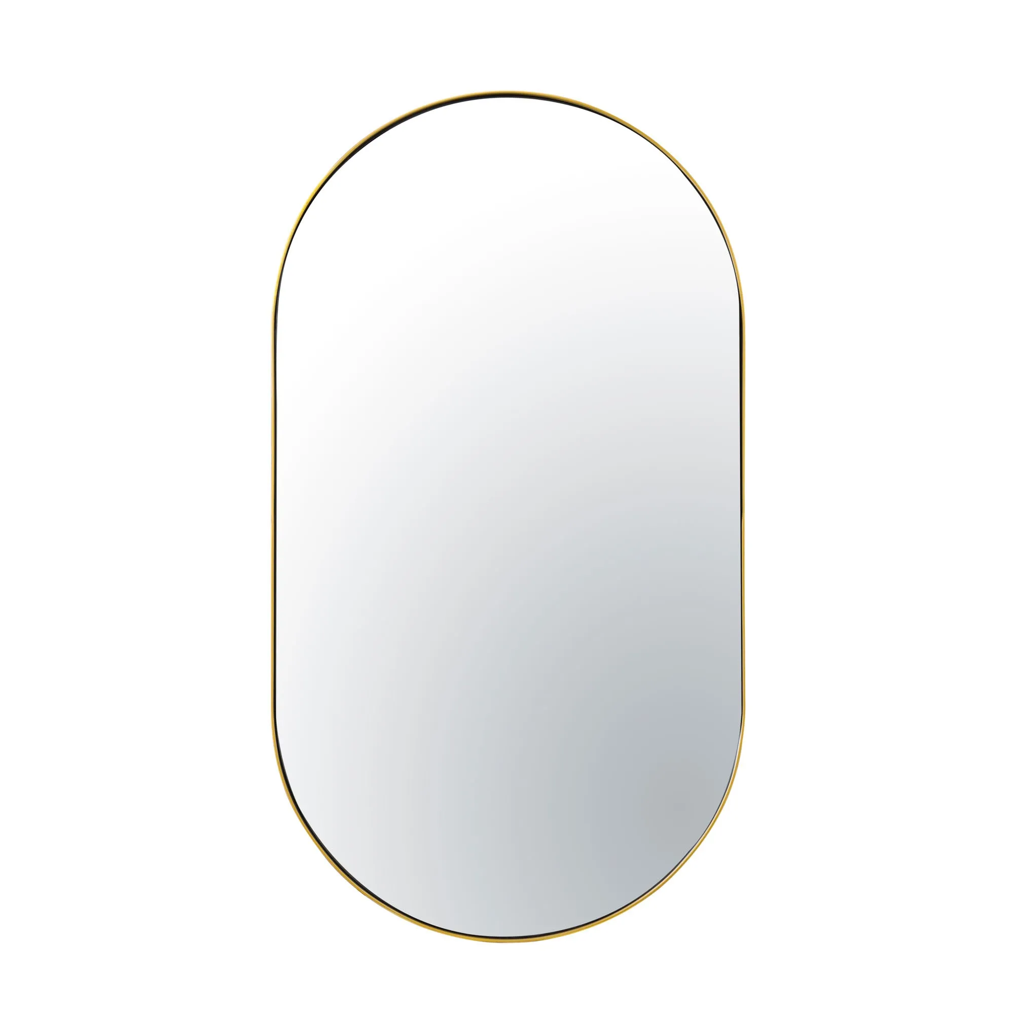 Capsule 434MI22GO 22x40 Oval Mirror - Gold