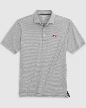 Carolina Hurricanes Lyndonn Striped Jersey Performance Polo