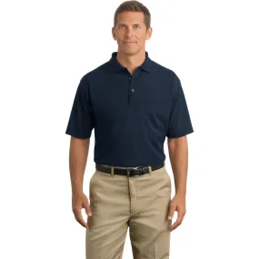 CLOSEOUT - CornerStone Industrial Pocket Pique Polo