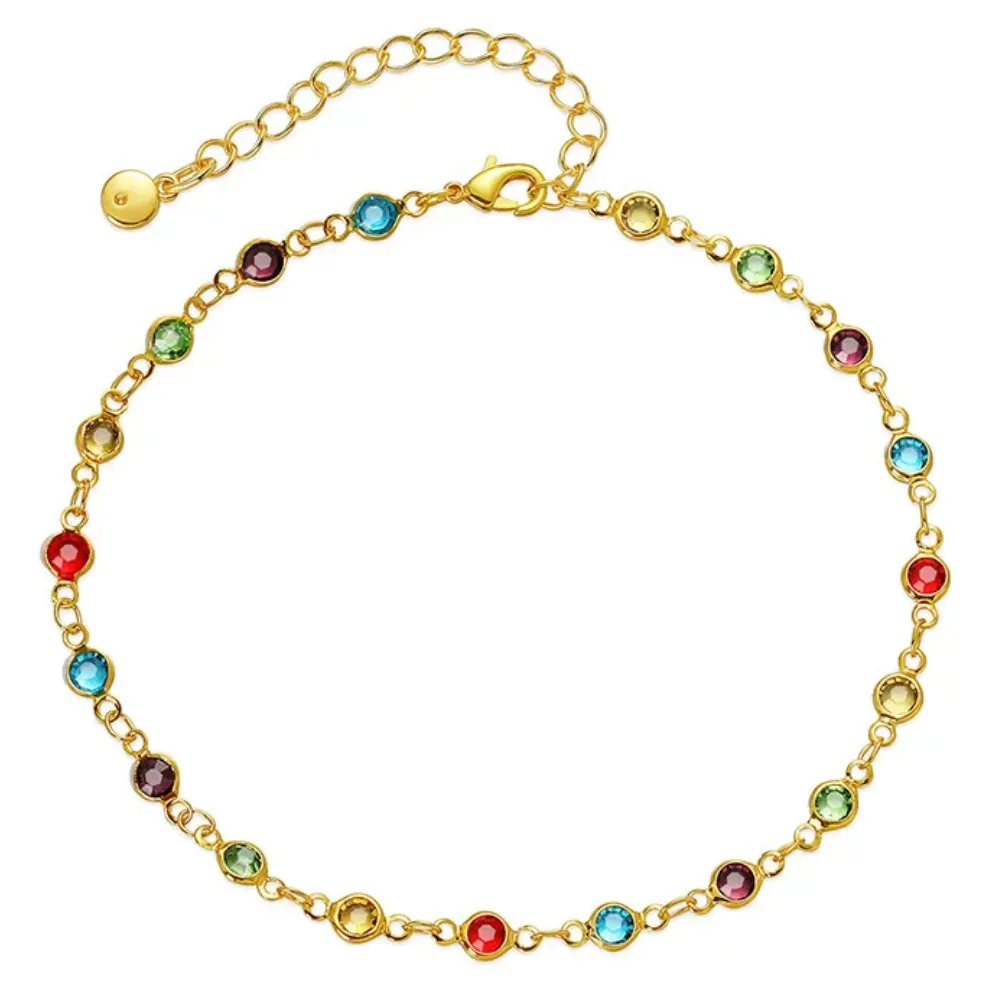 Colorful Bead Anklet