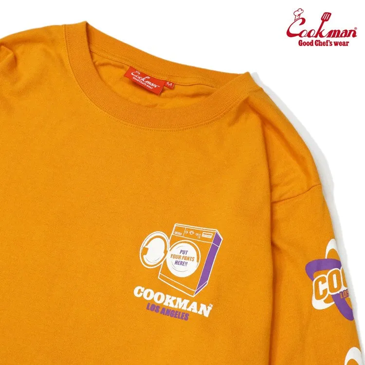 Cookman Long Sleeve Tees - Laundry : Orange