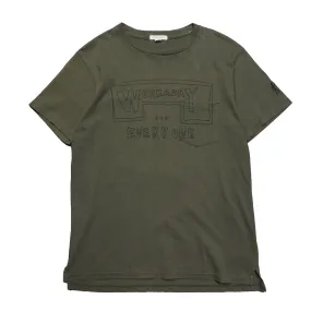 Engineered Garments Green Workaday Pocket T-Shirt circa 2010's