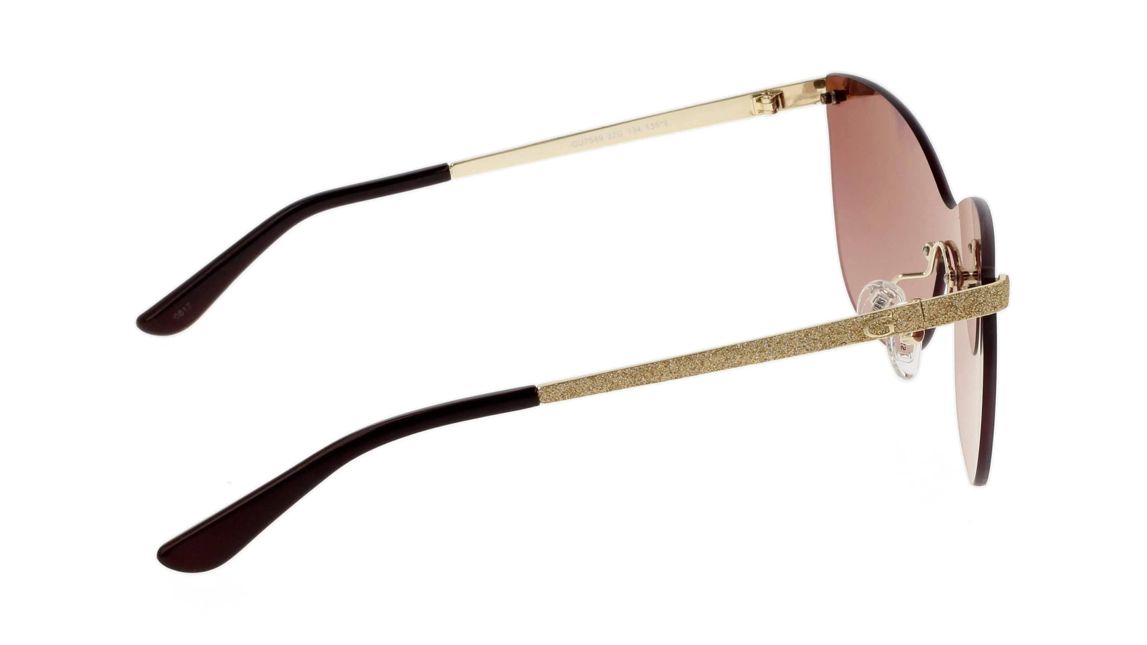 Gafas de Sol Guess GU7549 Mujer Color Oro