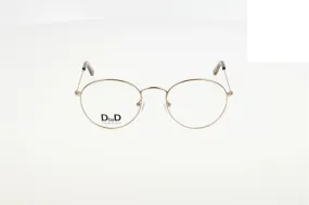 Gafas oftálmicas DbyD DBFM04 Hombre Color Oro