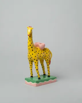 Giraffe Candleholder