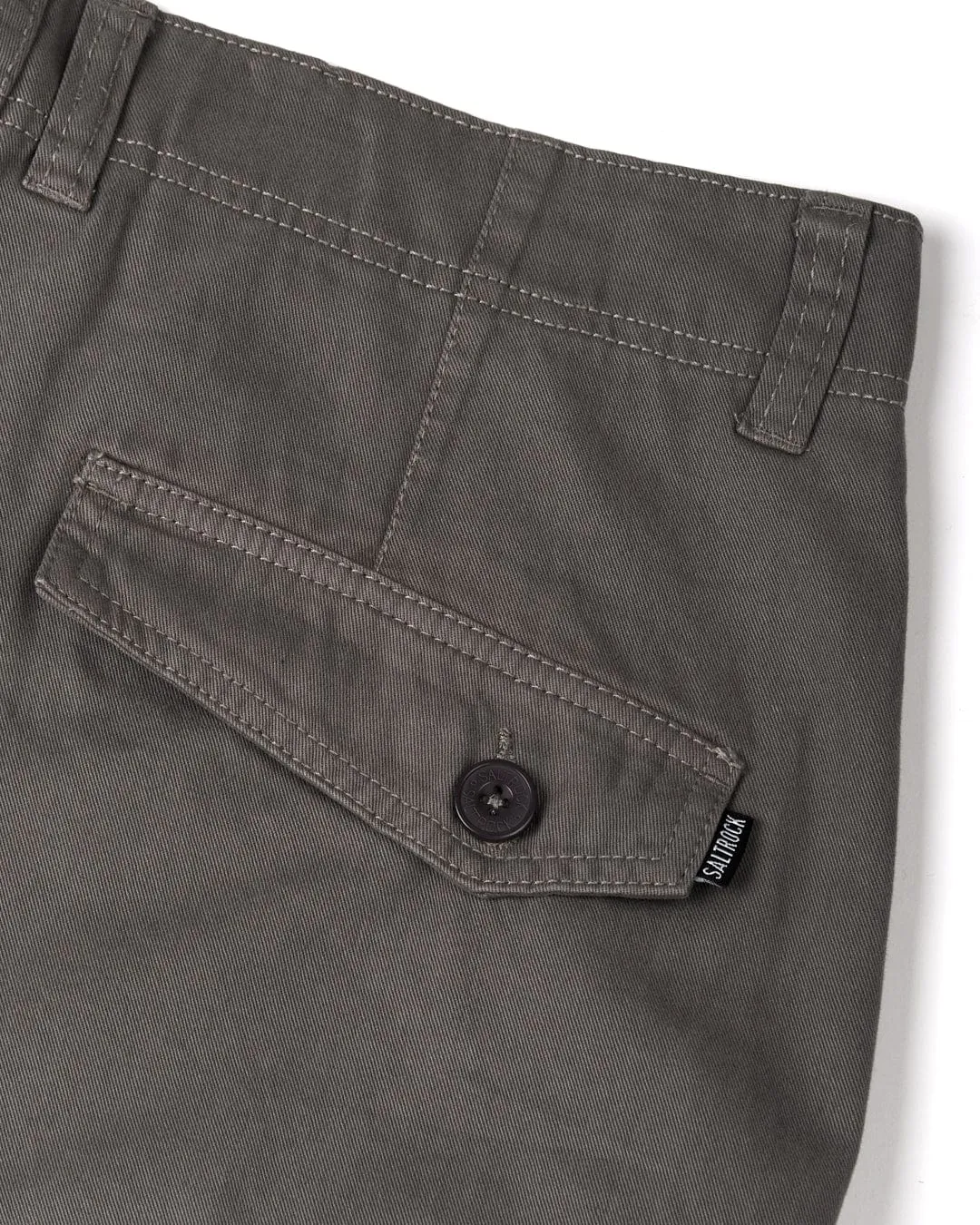 Godrevy 2 - Mens Cargo Trousers - Dark Grey