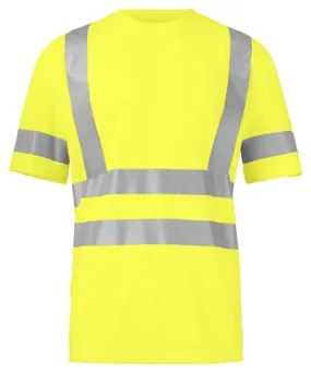 High Visibility Projob 6030 Polyester Tee Shirt with Moisture Control Technology