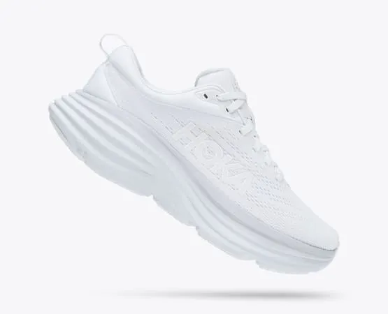 Hoka Women’s Bondi 8 white / white