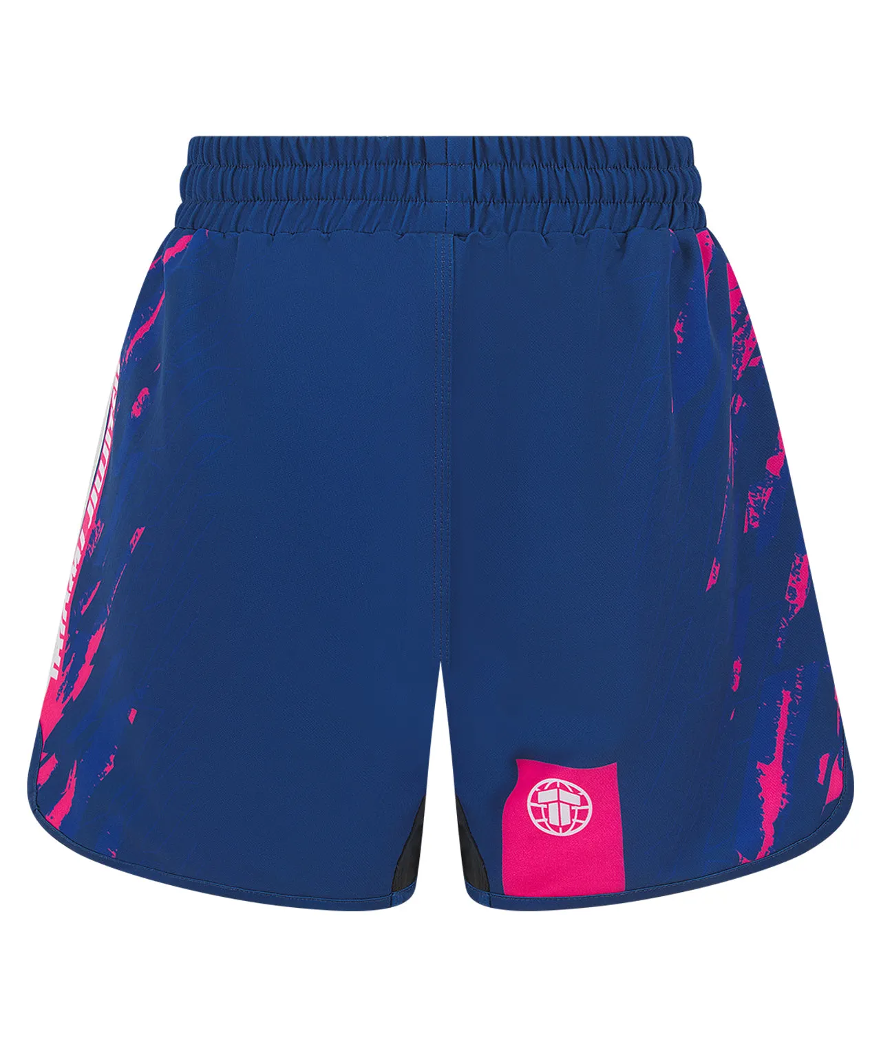 Ladies Abstract High Cut Shorts - Pink