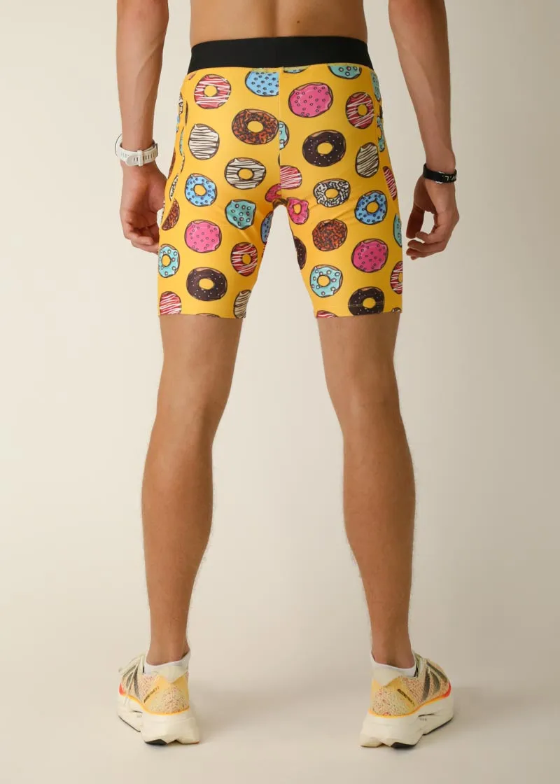 Men's Salty Donuts 8" Half Tights