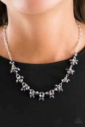 Paparazzi Accessories  - Leading STARLIGHT  #L121 - Purple Necklace