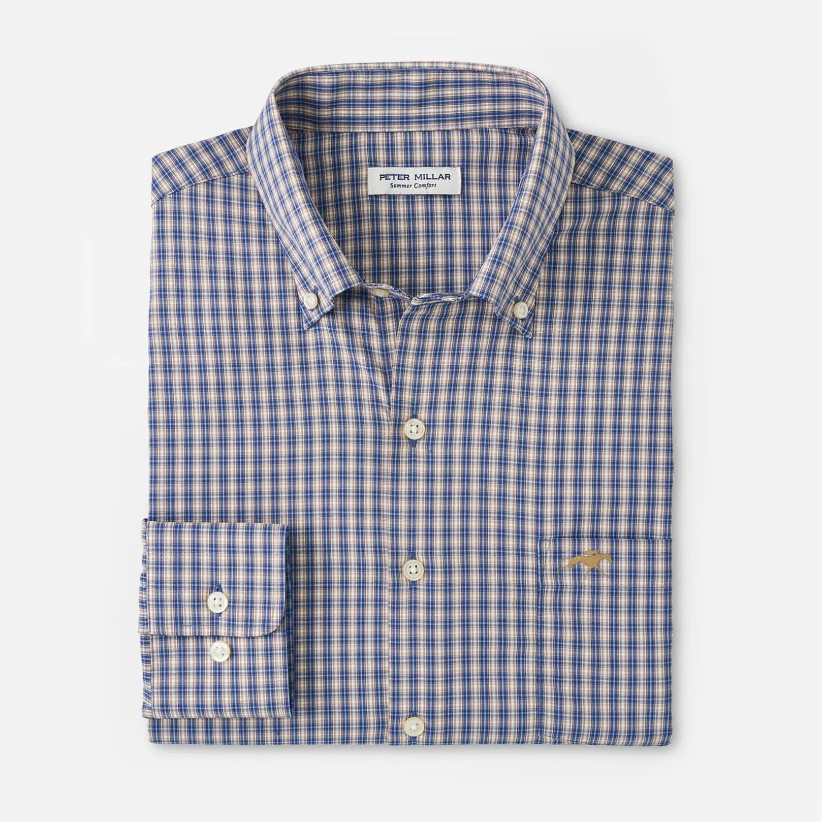 Peter Millar Keeneland Men's Prairie Twill Sport Shirt