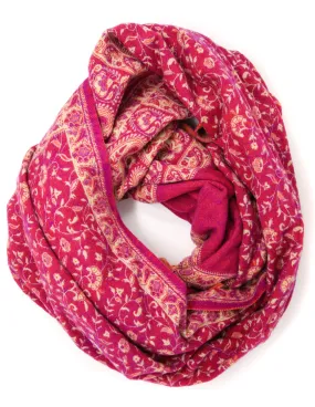 Rachel Dark Pink Tibet Shawl