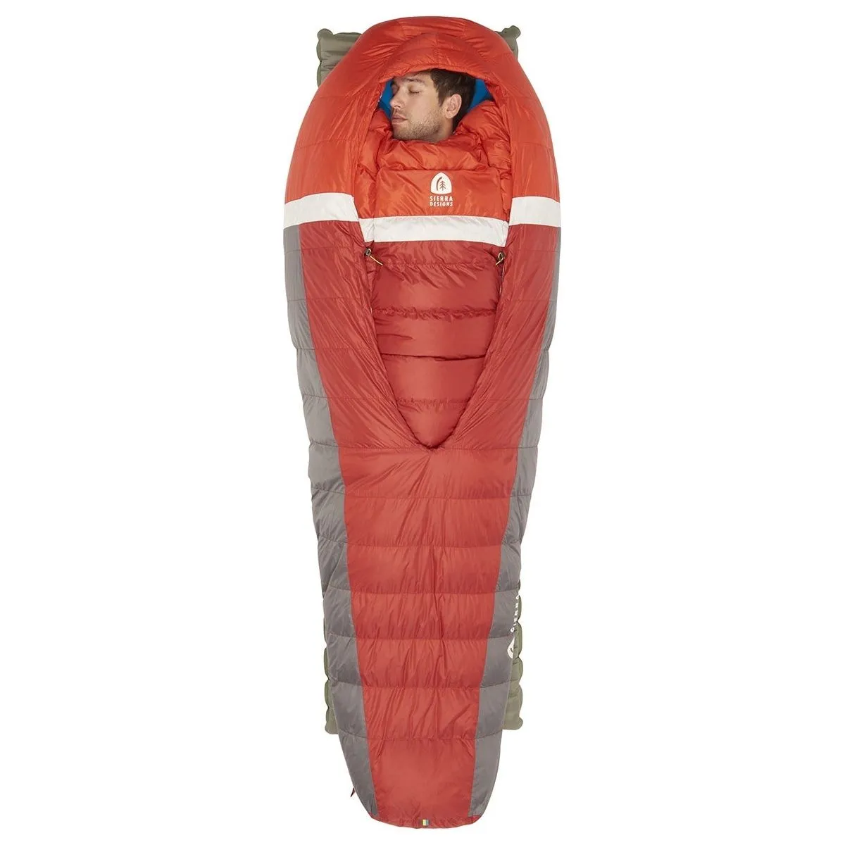 Sierra Designs Backcountry Bed 650F 20° Degree Down Sleeping Bag - Red