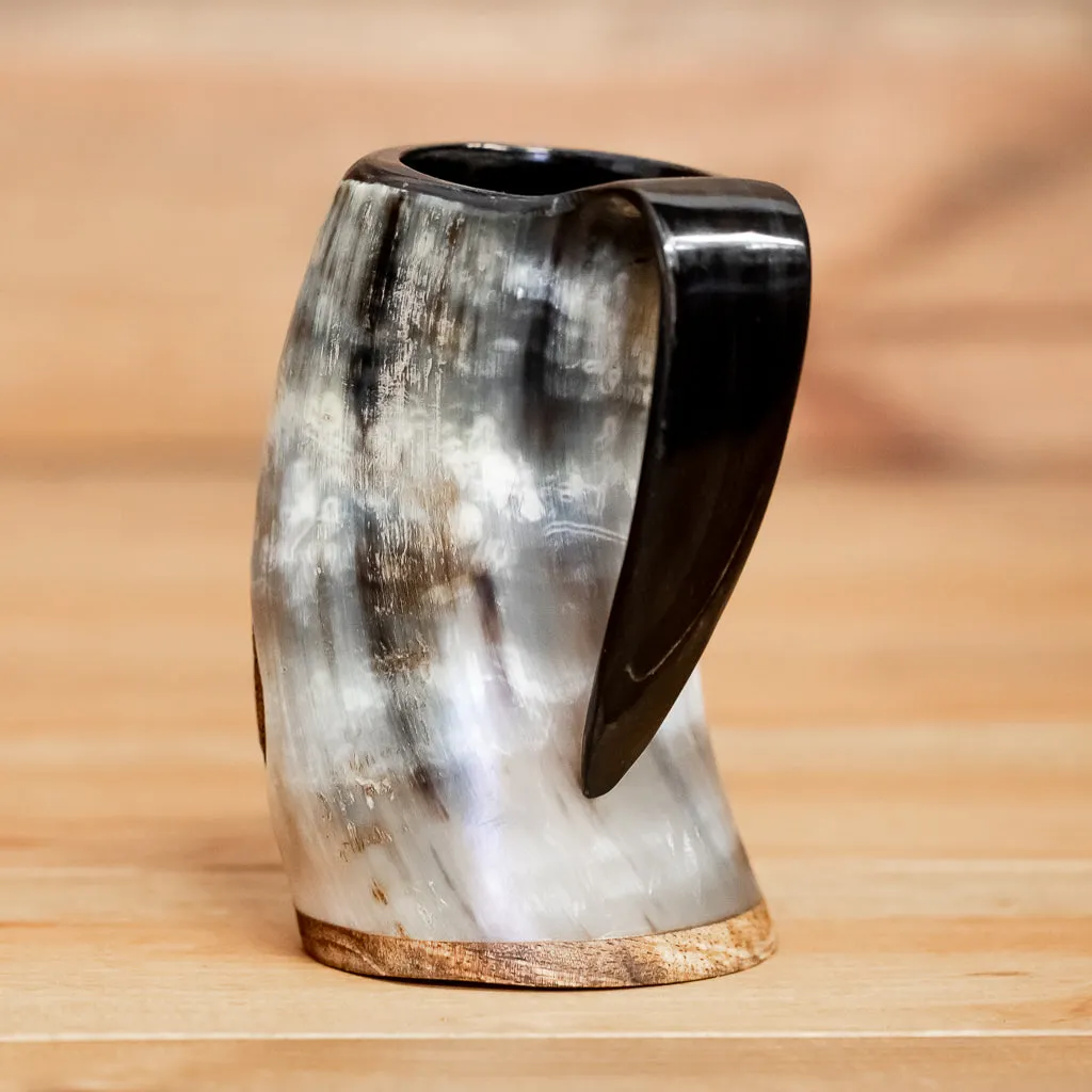 Thor's Hammer Carved Tankard