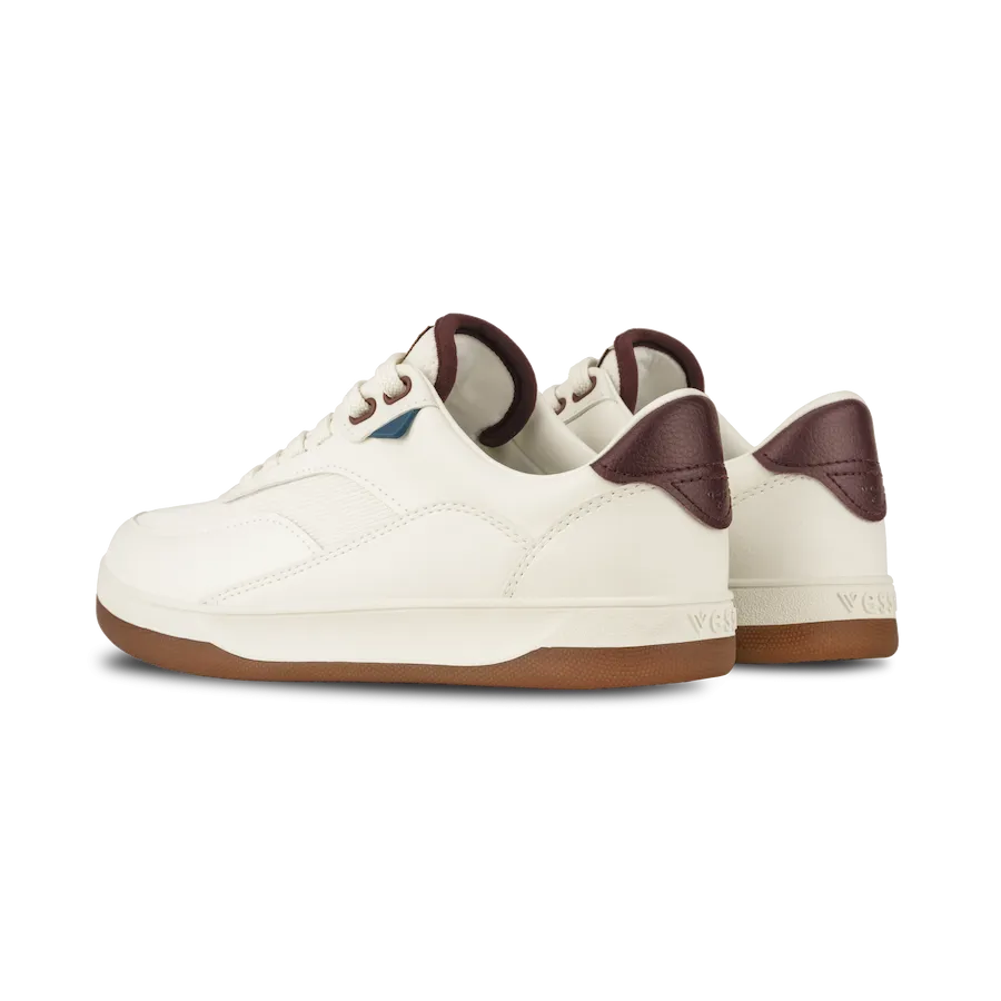 Women's Courtside Classic - Off-White/Mahogany