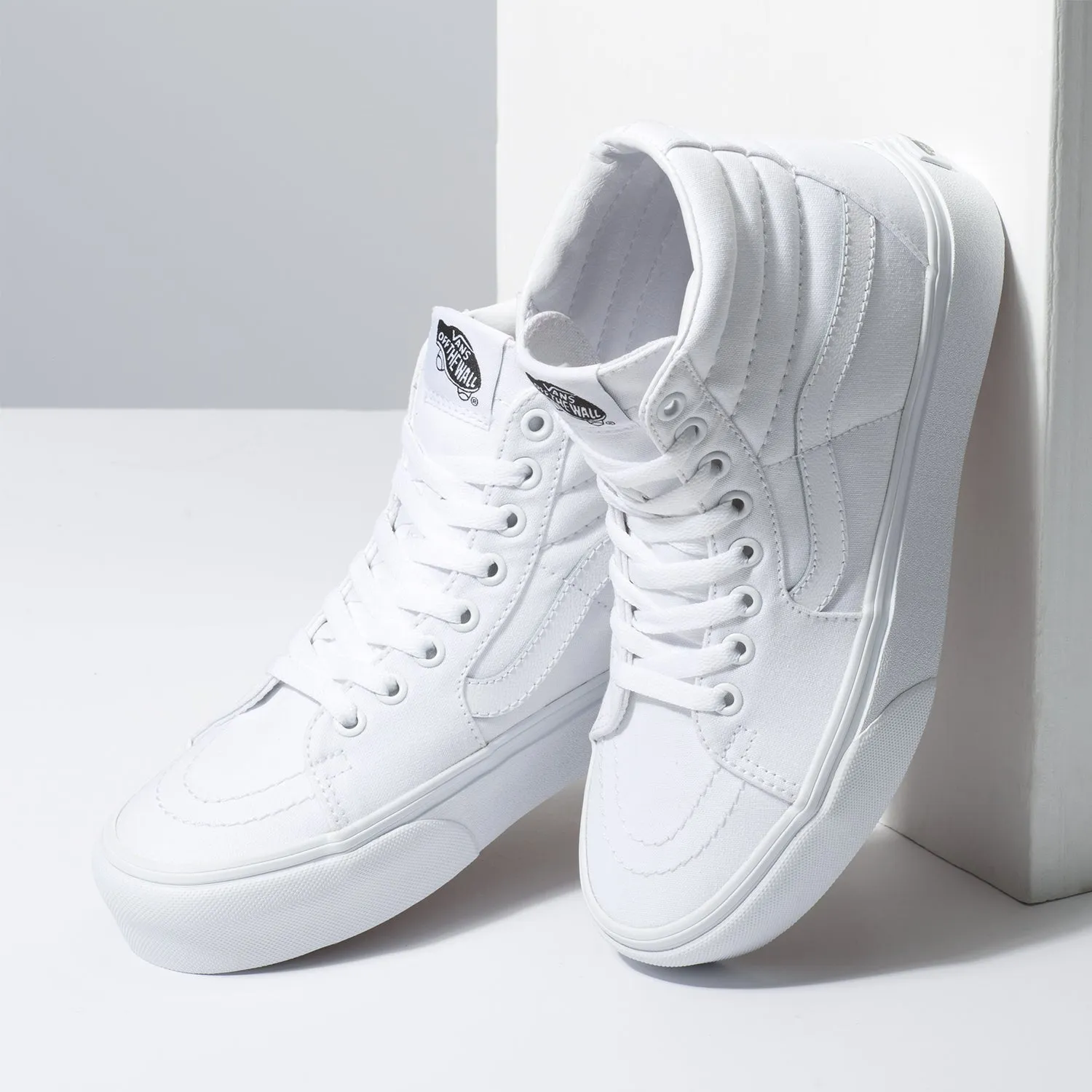 Zapatillas SK8-Hi Platform 2.0 True White/True White